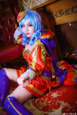 League of Legends มือปืนที่แสวงหาหัวใจ Ai Xi @CV Li Changge (9 ภาพ)