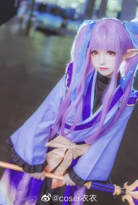 “เจ้าหญิงเชื่อมต่อ!”  Re:Dive》Hikawa Jinghua Cute LOL1 Cosplay【CN: coser Yiyi】 (9 ภาพ)
