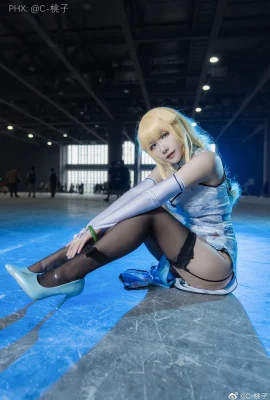 Azur Lane Aurora @吖静sizu222 (ถ่ายภาพ: @C-桃子) (Kugou Mushroom·Firefly Animation Music Carnival) (9 ภาพ)