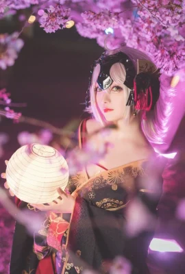 FGO Black Joan of Arc Oiran @ 斯文文文文_ (9 ภาพ)