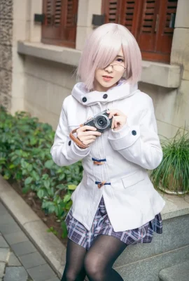 คอสเพลย์เสื้อผ้าลำลอง Mash Kyrielite “Fate/Grand Order”[CN: _General sama](9 ภาพ)