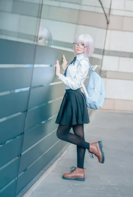 “Fate/Grand Order” Matthew Kyrielight Black Silk School Uniform Cosplay[CN: Bubble](14 ภาพ)