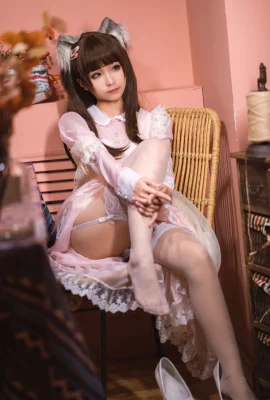 Stupid Momo Pink Transparent Maid (34 ภาพ)