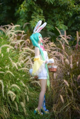 คอสเพลย์ “VOCALOID” Hatsune Miku[CN: A_Tsukihime](9 ภาพ)