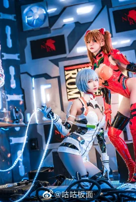 Neon Genesis Evangelion Rei Ayanami: @古古板เลดี้, Asuka: @苏苏苏Sofia (10 ภาพ)