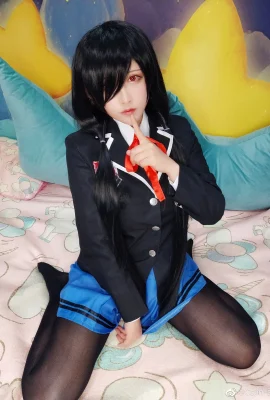 Date A Live Tokisaki Kurumi School Uniform @Cajin-西法 (9 ภาพ)
