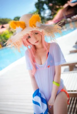 ชุดว่ายน้ำ Miu Tamamo-mae (18 ภาพ)