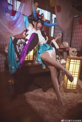 Onmyoji Yan Mo @白Man วันนี้ก็ง่วงนอนมากเช่นกัน (9 ภาพ)