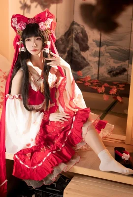 โครงการ Touhou Hakurei Reimu Miko@梦梦草_w (9 ภาพ)