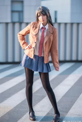 หนุ่มหัวหมู Sakurajima Mai@yanzi ทำลายไม่ได้ (9 ภาพ)