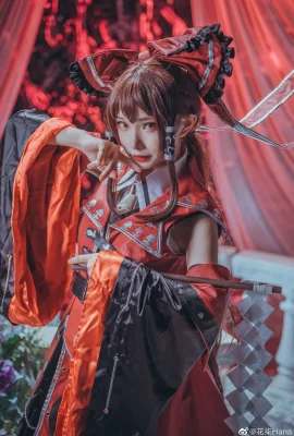 โครงการ Touhou Hakurei Reimu ปราสาทปีศาจแดง Denshuo @花淒Hana (9 ภาพ)