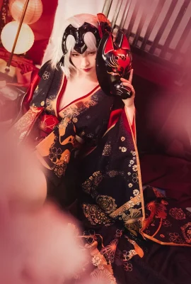 FGO Black Joan of Arc Oiran@明丝_CatN (9 ภาพ)