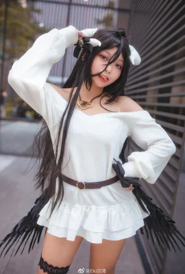 OVERLORD Albedo@九十九元 (ถ่ายภาพ: @EkiAirborne) (Firefly Animation และ Game Carnival) (9 ภาพ)