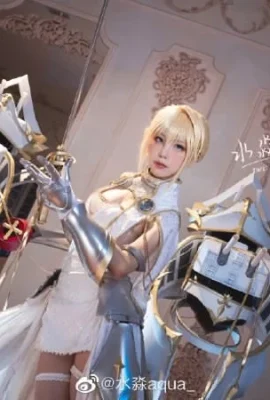 Azur Lane Joan of Arc cos cn Shui Miao aqua (12 ภาพ)