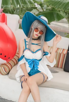 ชุดว่ายน้ำ Arknights Skati cos Wave Rider WR04 Momoko Aoi (12 ภาพ)