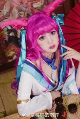 League of Legends Ahri Soul Lotus Skin@Strawberry-flavoured Nanci (9 ภาพ)