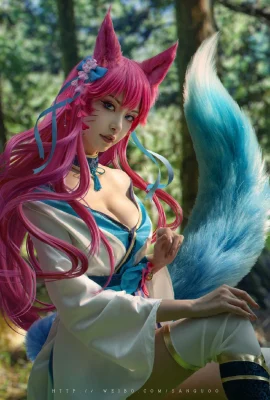 League of Legends Ahri Soul Lotus Skin @ 沧恁桧静(10 ภาพ)