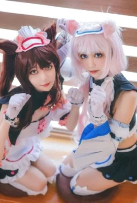 Chocolate and Vanilla Chocolate: @南桃Momoko, Vanilla: @亚恲桃桃屋 (9 ภาพ)
