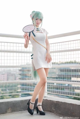 Hatsune Miku Shaohua @大狶囶小roll (Photography: @神士的Kiraben) (9 ภาพ)