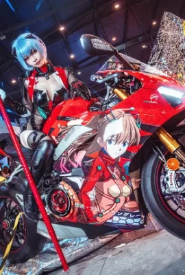 Neon Genesis Evangelion Rei Ayanami @coserSimmiao(Photo:@小坂君ww) (IGS×Firefly Animation Game Carnival) (19 ภาพ)