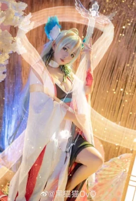 Onmyoji Kinnara @黑猫猫OvO (9 ภาพ)