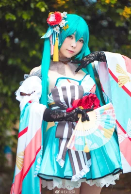 Hatsune Miku@soulsuangjun (ภาพถ่าย: @EkiAirborne) (นิทรรศการ CICF China International Comics Festival Animation and Game Exhibition) (9 ภาพ)