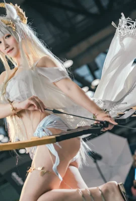 ชุดว่ายน้ำ Arknights Platinum @Wuli大YIMI (ijoy Comic Exhibition xcgf China Game Festival) (9 ภาพ)