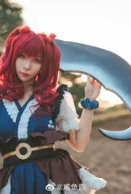 Touhou Project Onozuka Komachi@月henTsukikon- (ถ่ายภาพ: @ salt鱼四) (cicf China International Comics Festival Animation and Game Exhibition) (9 ภาพ)