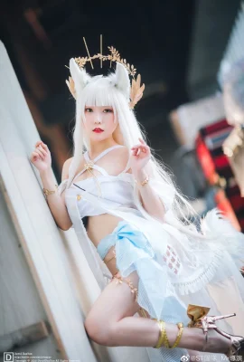 Arknights Platinum@Vanilla Meow Lulu (ถ่ายภาพ: @ST Team_Mr Director) (นิทรรศการ CICF China International Comics Festival Animation and Game Exhibition) (9 ภาพ)