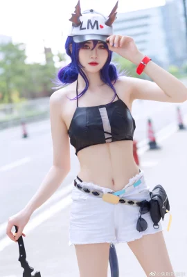 ชุดว่ายน้ำ Arknights Chen@RabbitPangPangPangPangPang (นิทรรศการ CICF China International Comics Festival แอนิเมชั่นและเกม) (9 ภาพ)