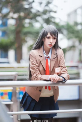 หนุ่มหัวหมูจะไม่ฝันถึงสาวกระต่ายรุ่นพี่ Mai Sakurajima @Crazy Cat (ภาพ: @青风无极Kaleb) (10 ภาพ)