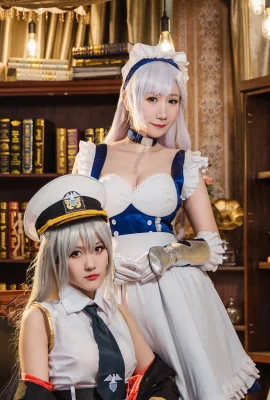 Azur Lane Enterprise: @ miserable0 alone, Belfast: @Wuli大YIMI (9 ภาพ)