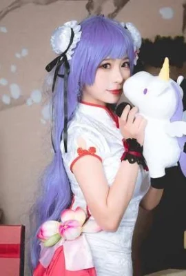 สาว Kawaii COSER Suyu Yuyu COS “Azur Lane” คอลเลกชันภาพ cheongsam ยูนิคอร์น (15 ภาพ)