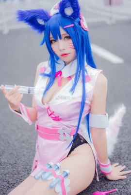 League of Legends Ahri แฟนพยาบาล @ Moyu-M (9 ภาพ)
