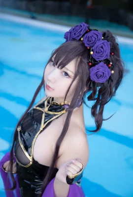 ความทรงจำของดาวยิง (Saku) แห่งฤดูร้อน Murasaki Shikibu FGO (คอสเพลย์)