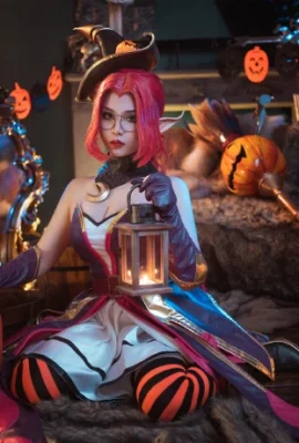 League of Legends แม่มดผู้มีเสน่ห์ Janna @jellyfish Ashui (9 ภาพ)