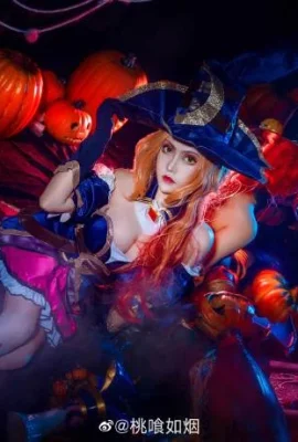 League of Legends Halloween Charming Witch Miss Doom: @太喰如雨, Fury of the Storm: @诺米_CN光 (9 ภาพ)