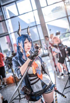 (นิสา นิสา) ภาพถ่ายฉาก Arknights COS
