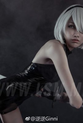 (Nie Ni Ginni) NieR Automata 2B แฟนสาวสุดเท่ cos