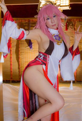 (HERESY (ริงโกะ มิสึกิ)) ยาเอะ มิโกะ (Genshin Impact)