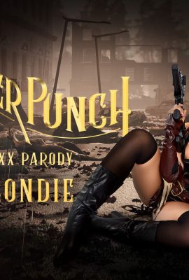 VRCosplayX April Olsen – Sucker Punch: Blondie ล้อเลียน XXX
