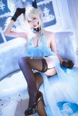 Fate/GrandOrder Artoria Pendragon[Lancer Alter]ชุดฮาโลวีน @Momoko Aoi (8 ภาพ)