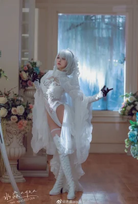 NieR Automata No. 2 Type B Flower Marriage Fan @水淼aqua (10 ภาพ)