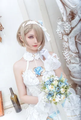 Honkai Impact 3 ชุดแต่งงาน Rita Rossweisse@-Momoroll (9 ภาพ)
