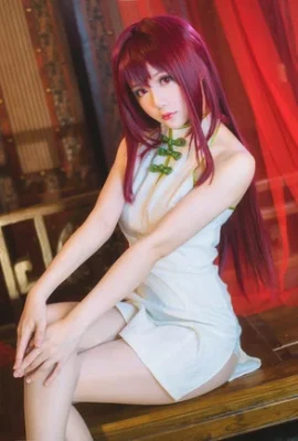 Fate/EXTELLA Scathach Cheongsam cn: ดาราแห่ง Chi Chi (9 ภาพ)