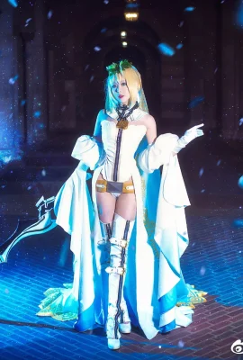 Fate/GrandOrder Nero Claudius Flower Marriage @Himeking_天皇记(9 ภาพ)