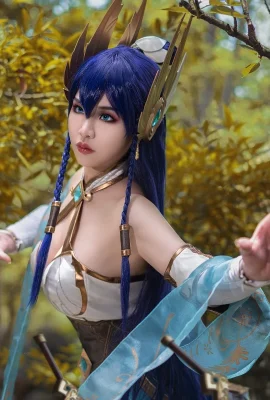 League of Legends ดาบหยก Legend Sword Dancer Irelia @jellyfish Ashui (9 ภาพ)