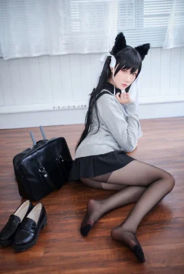 Azur Lane “School Fantasy” Atago Dog: Guahi-chan, Kaohsiung Mastiff: Braised Charcoal (9 ภาพ)