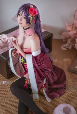 Azur Lane Fengxiangcn: Qianqian ASAKI (12 ภาพ)