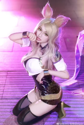 League of Legends K/DA Ahri@NEWS-Tailless Mizuki (9 ภาพ)